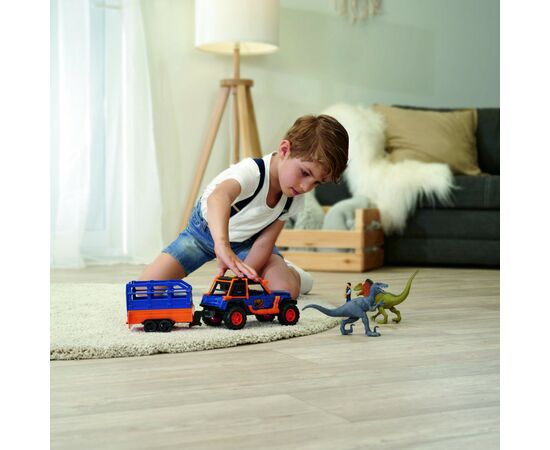 Игровой набор Dickie Toys Надзиратель динозавров с джипом 40 см, 2 динозаврами и фигуркой (3837024), изображение 6