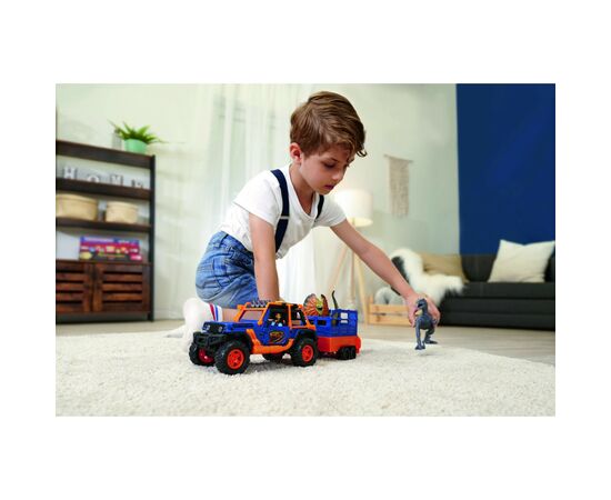 Игровой набор Dickie Toys Надзиратель динозавров с джипом 40 см, 2 динозаврами и фигуркой (3837024), изображение 9