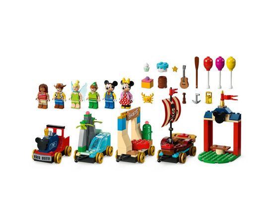 Конструктор LEGO Disney Classic Праздничный Диснеевский поезд 191 деталь (43212), изображение 5