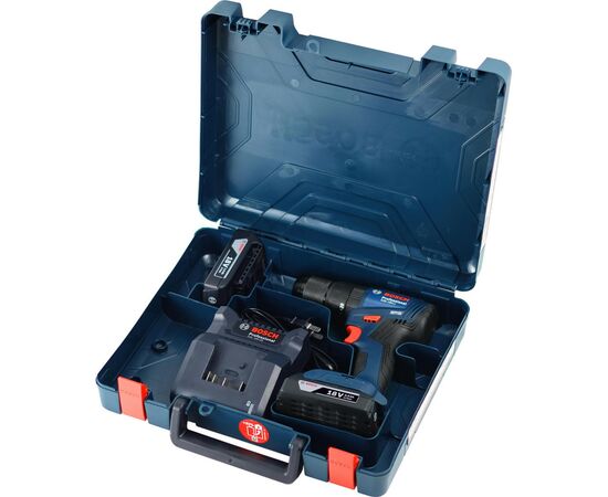 Шуруповерт Bosch GSB 185-LI, 2х2.0 Ah, ЗУ GAL 18V-20, кейс (0.601.9K3.100), изображение 4 Шуруповерт Bosch GSB 185-LI, 2х2.0 Ah, ЗУ GAL 18V-20, кейс (0.601.9K3.100), изображение 4