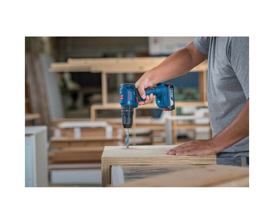 Шуруповерт Bosch GSB 185-LI, 2х2.0 Ah, ЗУ GAL 18V-20, кейс (0.601.9K3.100), изображение 9 Шуруповерт Bosch GSB 185-LI, 2х2.0 Ah, ЗУ GAL 18V-20, кейс (0.601.9K3.100), изображение 9