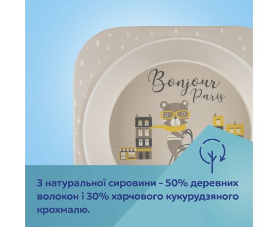 Набор детской посуды Canpol babies BONJOUR PARIS посуды 5 эл. красный (9/227_red), изображение 8 Набор детской посуды Canpol babies BONJOUR PARIS посуды 5 эл. красный (9/227_red), изображение 8