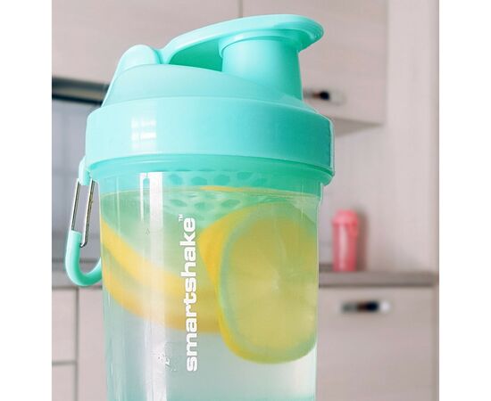 Шейкер спортивный SmartShake Original2GO 600ml Mint Green (10561301), изображение 10 Шейкер спортивный SmartShake Original2GO 600ml Mint Green (10561301), изображение 10