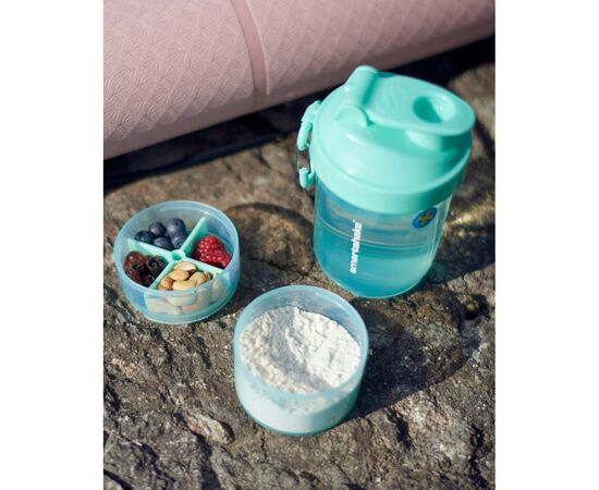 Шейкер спортивный SmartShake Original2GO 600ml Mint Green (10561301), изображение 4 Шейкер спортивный SmartShake Original2GO 600ml Mint Green (10561301), изображение 4