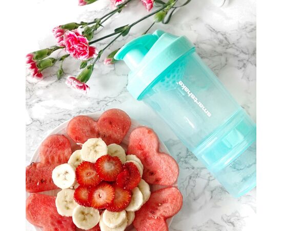 Шейкер спортивный SmartShake Original2GO 600ml Mint Green (10561301), изображение 6 Шейкер спортивный SmartShake Original2GO 600ml Mint Green (10561301), изображение 6