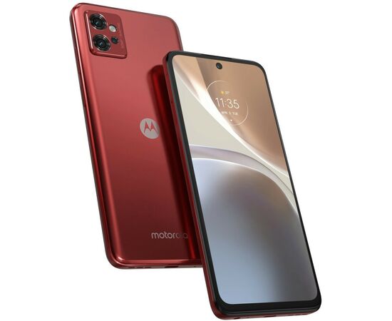 Мобільний телефон Motorola G32 8/256Gb Satin Maroon (PAUU0052RS), зображення 12