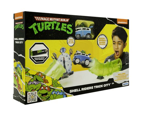 Игровой набор Funrise TMNT Черепашки-ниндзя классические Безумный тоннель (71029), изображение 2 Игровой набор Funrise TMNT Черепашки-ниндзя классические Безумный тоннель (71029), изображение 2