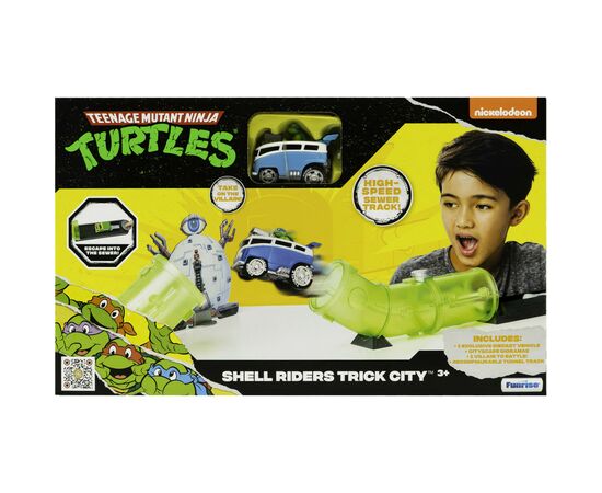 Игровой набор Funrise TMNT Черепашки-ниндзя классические Безумный тоннель (71029), изображение 3 Игровой набор Funrise TMNT Черепашки-ниндзя классические Безумный тоннель (71029), изображение 3