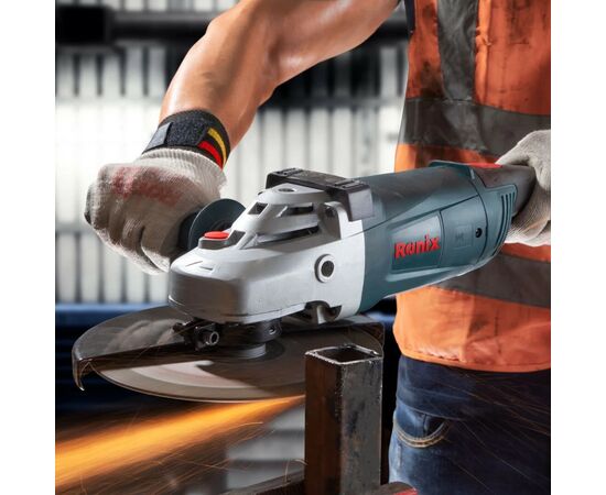 Шліфувальна машина Ronix 2350Вт, 230мм (3212), зображення 12 Шліфувальна машина Ronix 2350Вт, 230мм (3212), зображення 12