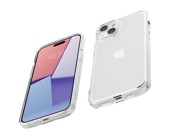 Чехол для мобильного телефона Spigen Apple iPhone 15 Plus Ultra Hybrid Crystal Clear (ACS06653), изображение 5 Чехол для мобильного телефона Spigen Apple iPhone 15 Plus Ultra Hybrid Crystal Clear (ACS06653), изображение 5