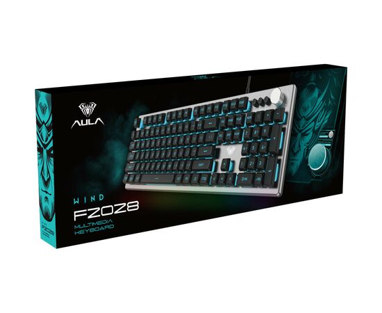 Клавиатура Aula F2028 RGB USB UA (6948391240015), изображение 10 Клавиатура Aula F2028 RGB USB UA (6948391240015), изображение 10