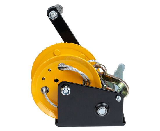 Лебідка Sigma ручна барабанна, сталевий трос 10мx5мм, 550кг (6134011), зображення 6 Лебідка Sigma ручна барабанна, сталевий трос 10мx5мм, 550кг (6134011), зображення 6
