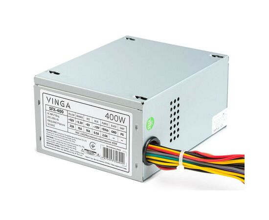 Блок питания Vinga 400W ОЕМ (SFX-400), изображение 3 Блок питания Vinga 400W ОЕМ (SFX-400), изображение 3