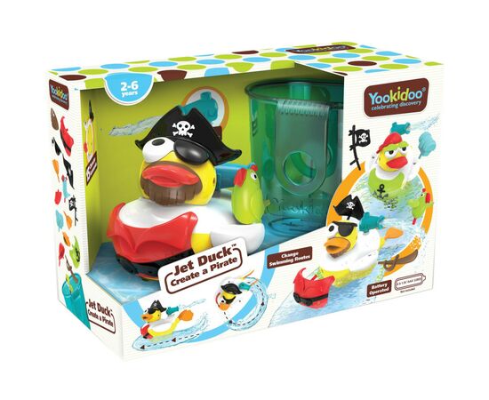 Игрушка для ванной Yookidoo Пират Джек (70368), изображение 12 Игрушка для ванной Yookidoo Пират Джек (70368), изображение 12