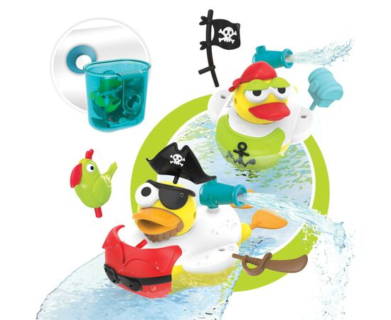 Игрушка для ванной Yookidoo Пират Джек (70368), изображение 5 Игрушка для ванной Yookidoo Пират Джек (70368), изображение 5