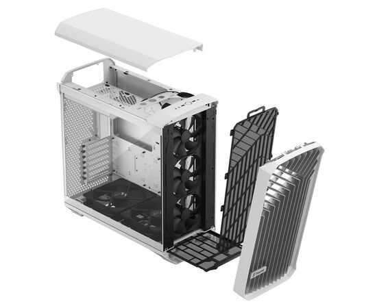 Корпус Fractal Design Torrent White TG Clear Tint (FD-C-TOR1A-03), изображение 10 Корпус Fractal Design Torrent White TG Clear Tint (FD-C-TOR1A-03), изображение 10