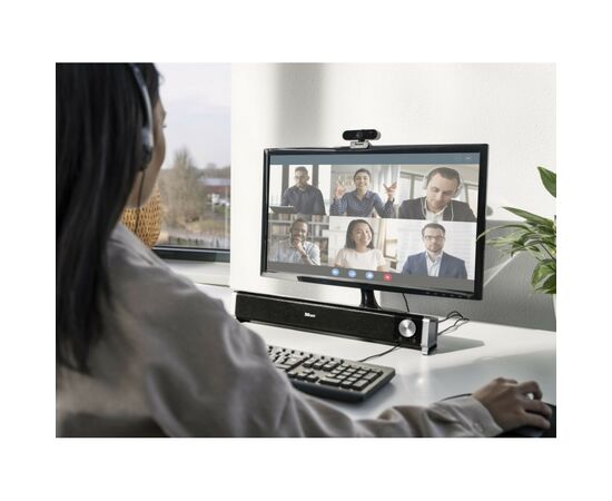 Веб-камера Trust Taxon QHD Black (24228), изображение 4 Веб-камера Trust Taxon QHD Black (24228), изображение 4