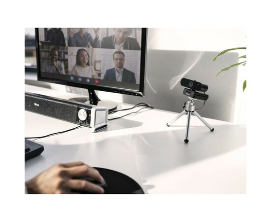 Веб-камера Trust Taxon QHD Black (24228), изображение 5 Веб-камера Trust Taxon QHD Black (24228), изображение 5