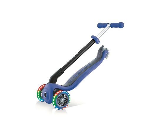 Самокат Globber Go up foldable plus синий с подсветкой (643-100), изображение 9 Самокат Globber Go up foldable plus синий с подсветкой (643-100), изображение 9