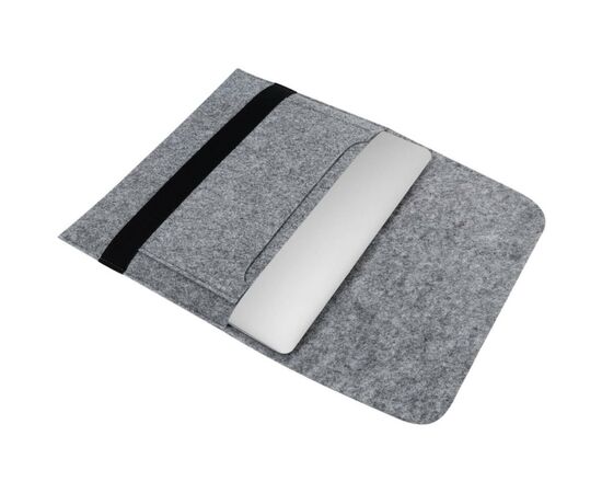 Чехол для ноутбука Gmakin 14 Macbook Pro, horizontal, Light Gray (GM15-14), изображение 4 Чехол для ноутбука Gmakin 14 Macbook Pro, horizontal, Light Gray (GM15-14), изображение 4