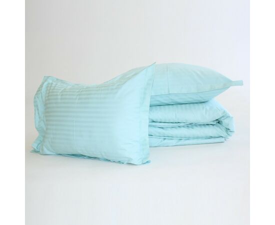 Постельное белье MirSon Satin Stripe 30-0014Mint 160х220 Семейный (2200005252864), изображение 8