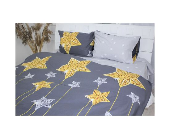 Постельное белье MirSon Бязь Ranforce Elite 17-0422 Golden Star King Size (2200004705637), изображение 2