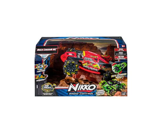 Радиоуправляемая игрушка Nikko Rock CrushR Red Lightning (10212), изображение 10 Радиоуправляемая игрушка Nikko Rock CrushR Red Lightning (10212), изображение 10