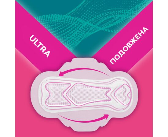 Гигиенические прокладки Libresse Ultra Long Wings 36 шт. (7322540536836), изображение 3 Гигиенические прокладки Libresse Ultra Long Wings 36 шт. (7322540536836), изображение 3