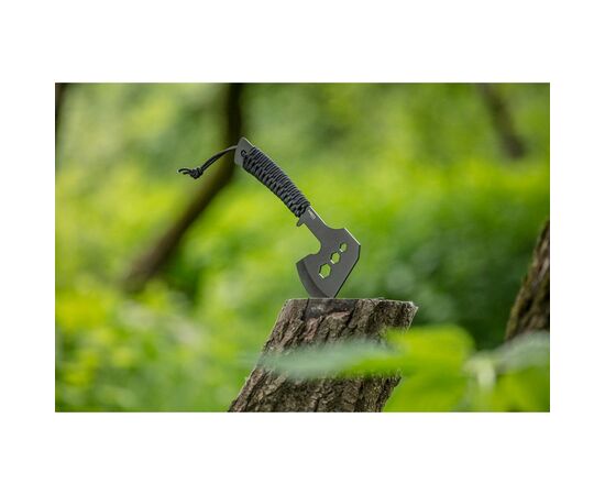 Топор Neo Tools 26см, лезвие 8см, 3Cr13, ручка из парокорда (63-118), изображение 11 Топор Neo Tools 26см, лезвие 8см, 3Cr13, ручка из парокорда (63-118), изображение 11