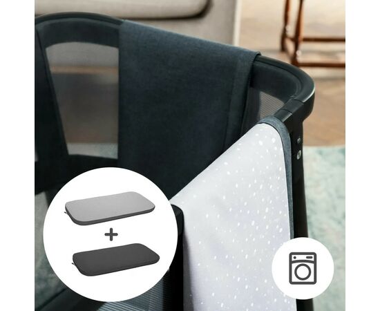 Кроватка Kinderkraft манеж 4 в 1 Sofi Plus Grey (5902533920051), изображение 11 Кроватка Kinderkraft манеж 4 в 1 Sofi Plus Grey (5902533920051), изображение 11