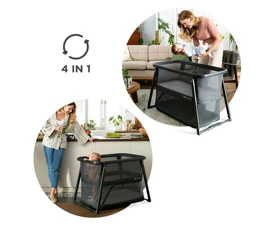 Кроватка Kinderkraft манеж 4 в 1 Sofi Plus Grey (5902533920051), изображение 6 Кроватка Kinderkraft манеж 4 в 1 Sofi Plus Grey (5902533920051), изображение 6