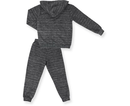 Спортивний костюм Breeze на блискавці меланжевий (9482-134B-black), зображення 4 Спортивний костюм Breeze на блискавці меланжевий (9482-134B-black), зображення 4