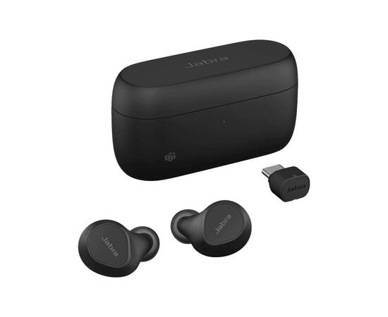 Наушники Jabra Evolve2 Buds USB-C MS Black (20797-999-899), изображение 2 Наушники Jabra Evolve2 Buds USB-C MS Black (20797-999-899), изображение 2