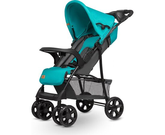Коляска Lionelo Emma Plus Vivid Turquoise (LO-EMMA PLUS VIVID TURQUOISE), изображение 2 Коляска Lionelo Emma Plus Vivid Turquoise (LO-EMMA PLUS VIVID TURQUOISE), изображение 2
