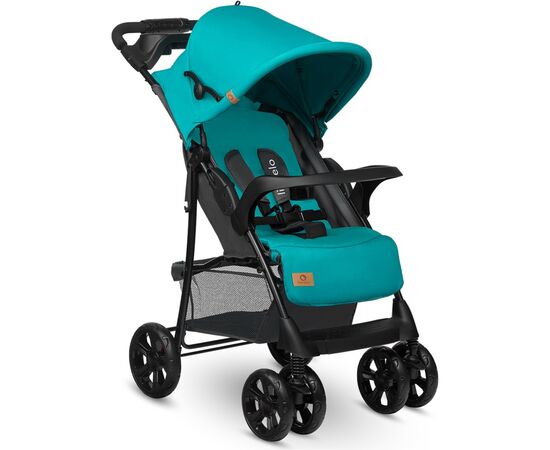 Коляска Lionelo Emma Plus Vivid Turquoise (LO-EMMA PLUS VIVID TURQUOISE), изображение 3 Коляска Lionelo Emma Plus Vivid Turquoise (LO-EMMA PLUS VIVID TURQUOISE), изображение 3
