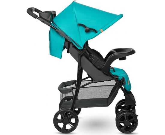 Коляска Lionelo Emma Plus Vivid Turquoise (LO-EMMA PLUS VIVID TURQUOISE), изображение 5 Коляска Lionelo Emma Plus Vivid Turquoise (LO-EMMA PLUS VIVID TURQUOISE), изображение 5
