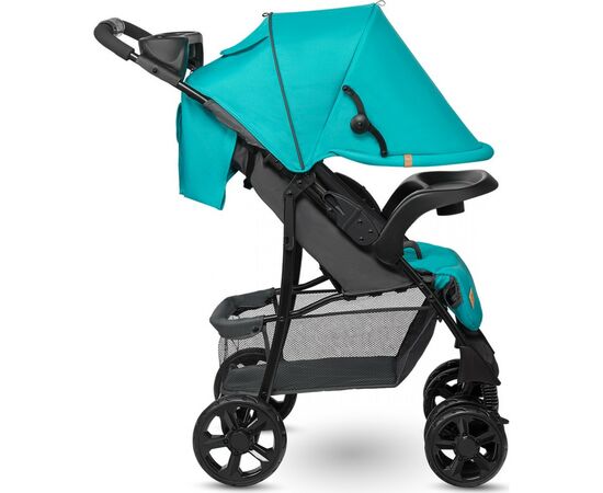 Коляска Lionelo Emma Plus Vivid Turquoise (LO-EMMA PLUS VIVID TURQUOISE), изображение 8 Коляска Lionelo Emma Plus Vivid Turquoise (LO-EMMA PLUS VIVID TURQUOISE), изображение 8