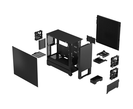 Корпус Fractal Design Pop Silent Black Solid (FD-C-POS1A-01), изображение 12 Корпус Fractal Design Pop Silent Black Solid (FD-C-POS1A-01), изображение 12