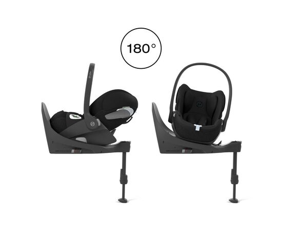 Автокрісло Cybex Cloud T i-Size Sepia Black (523000219), зображення 12 Автокрісло Cybex Cloud T i-Size Sepia Black (523000219), зображення 12