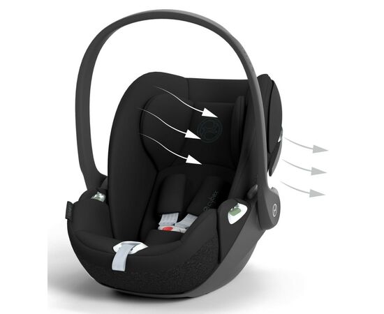 Автокрісло Cybex Cloud T i-Size Sepia Black (523000219), зображення 9 Автокрісло Cybex Cloud T i-Size Sepia Black (523000219), зображення 9