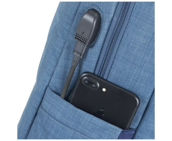 Рюкзак для ноутбука RivaCase 17.3" 8365 Blue (8365Blue), изображение 10 Рюкзак для ноутбука RivaCase 17.3" 8365 Blue (8365Blue), изображение 10