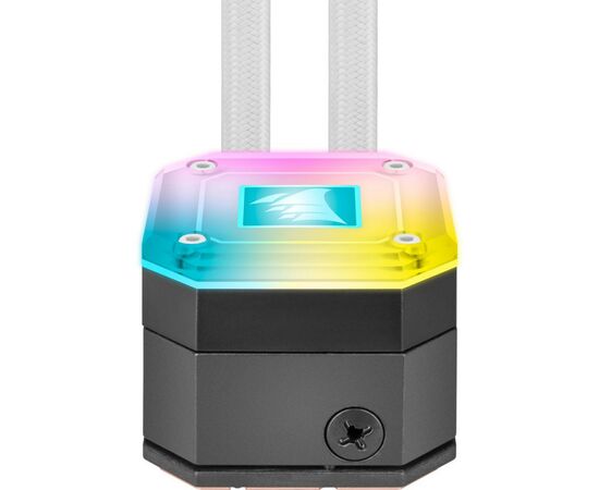 Система водного охлаждения Corsair iCUE H100i Elite Capellix RGB White (CW-9060050-WW), изображение 12 Система водного охлаждения Corsair iCUE H100i Elite Capellix RGB White (CW-9060050-WW), изображение 12