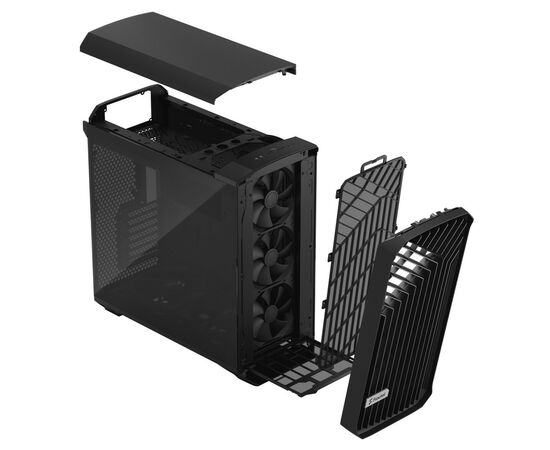 Корпус Fractal Design Torrent Black TG Dark Tint (FD-C-TOR1A-06), изображение 10 Корпус Fractal Design Torrent Black TG Dark Tint (FD-C-TOR1A-06), изображение 10