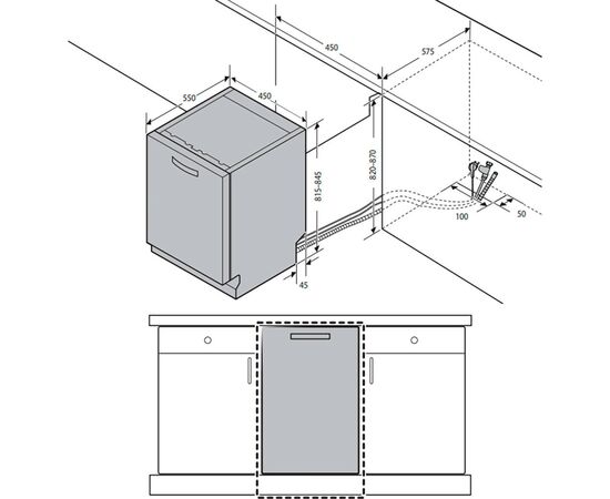 Посудомоечная машина Samsung DW50R4070BB/WT, изображение 12 Посудомоечная машина Samsung DW50R4070BB/WT, изображение 12