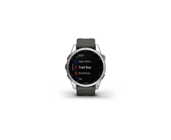 Смарт-часы Garmin fenix 7S Stainless Steel w/Graphite Band, GPS (010-02539-01), изображение 6 Смарт-часы Garmin fenix 7S Stainless Steel w/Graphite Band, GPS (010-02539-01), изображение 6