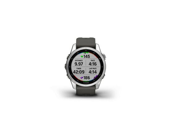 Смарт-часы Garmin fenix 7S Stainless Steel w/Graphite Band, GPS (010-02539-01), изображение 8 Смарт-часы Garmin fenix 7S Stainless Steel w/Graphite Band, GPS (010-02539-01), изображение 8