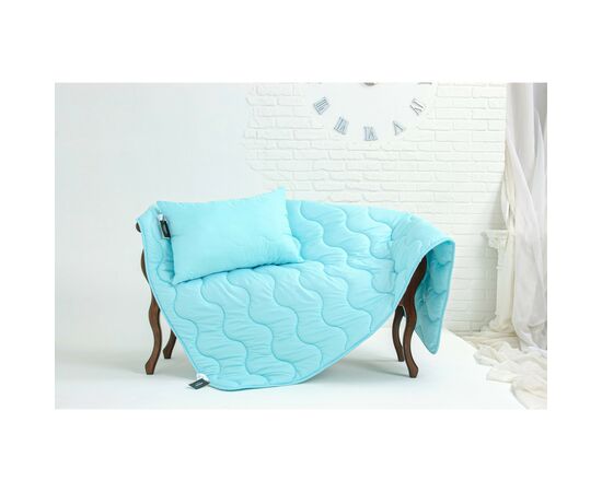 Одеяло MirSon Набор Эвкалиптовый №1700 Eco Light Blue Одеяло 200х220 + по (2200002656016), изображение 3 Одеяло MirSon Набор Эвкалиптовый №1700 Eco Light Blue Одеяло 200х220 + по (2200002656016), изображение 3