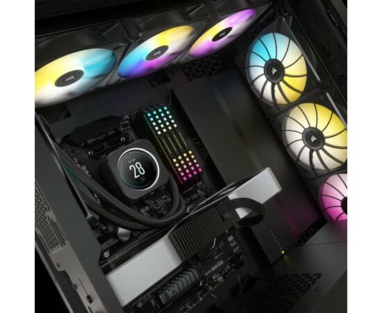 Система водного охлаждения Corsair iCUE H170i Elite LCD Display (CW-9060063-WW), изображение 10 Система водного охлаждения Corsair iCUE H170i Elite LCD Display (CW-9060063-WW), изображение 10