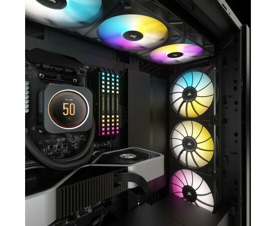 Система водного охлаждения Corsair iCUE H170i Elite LCD Display (CW-9060063-WW), изображение 11 Система водного охлаждения Corsair iCUE H170i Elite LCD Display (CW-9060063-WW), изображение 11