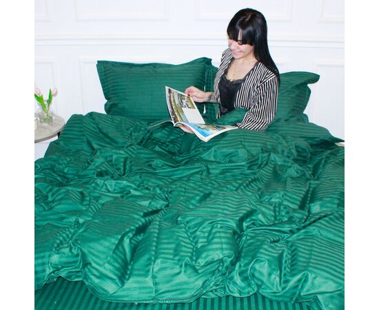 Постільна білизна MirSon Satin 30-0017Green 160х220 Сімейний (2200005254127), зображення 12